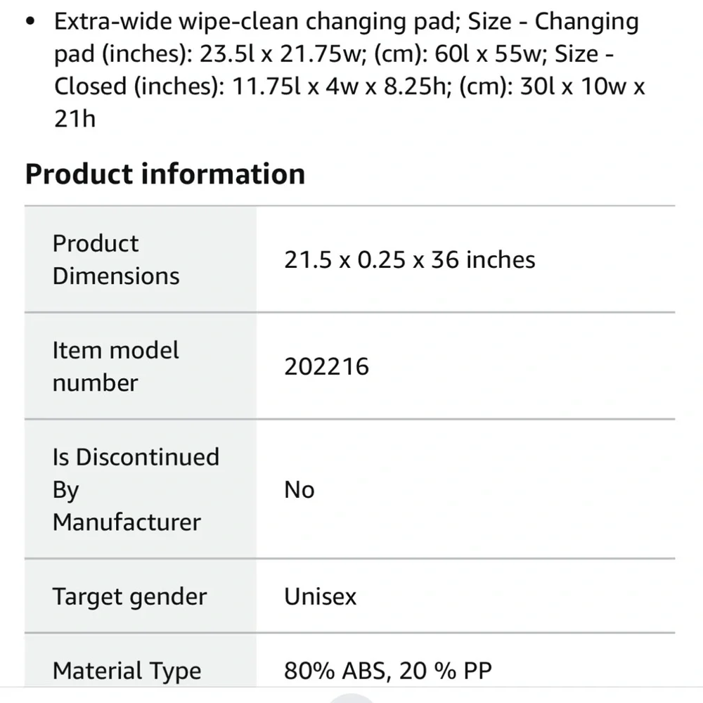 Skip Hop Diaper Changing Pad